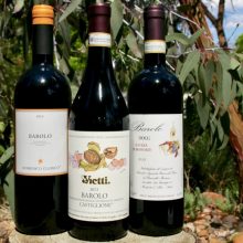 The Three 'Barolo' Musketeers - Clerico, Vietti Castiglione & Benevelli Ravera 2013