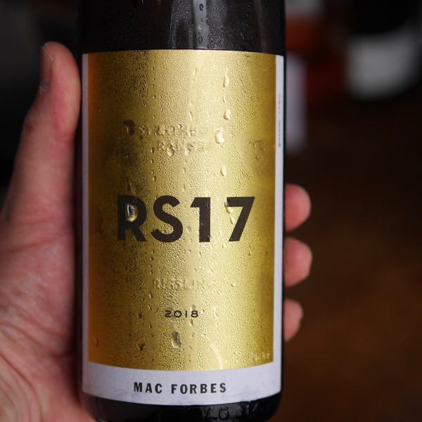 Mac Forbes Strathbogies Ranges RS17 Riesling 2018 WINE DECODED