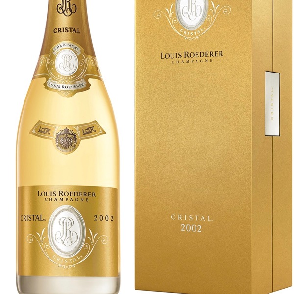 Louis Roederer Cristal Gift Box re-release 2002 - WINE DECODED
