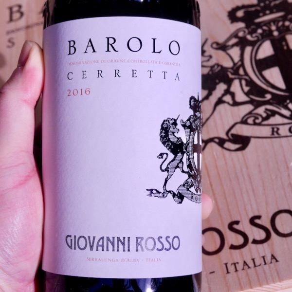 Giovanni Rosso Barolo 'Cerretta' 2016 WINE DECODED