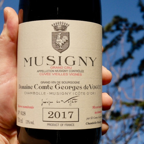 Domaine Comte Georges de Vogüé Grand Cru 'Musigny' Vielles Vignes