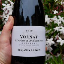 Benjamin Leroux Volnay 1er Cru Clos de la Cave des Ducs (Monopole) 2018