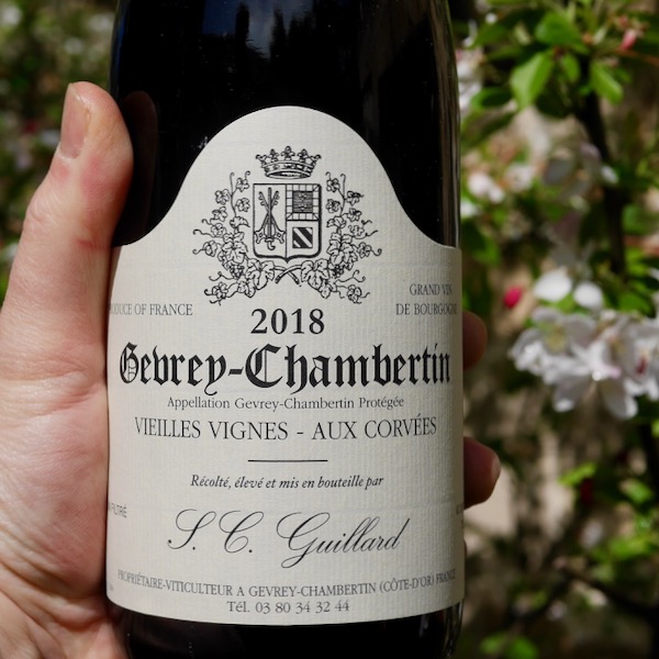 Domaine SC Guillard Gevrey-Chambertin Vieilles Vignes 'Aux Corvées