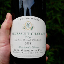 Domaine Henri Germain Meursault 1er Cru 'Charmes' 2018