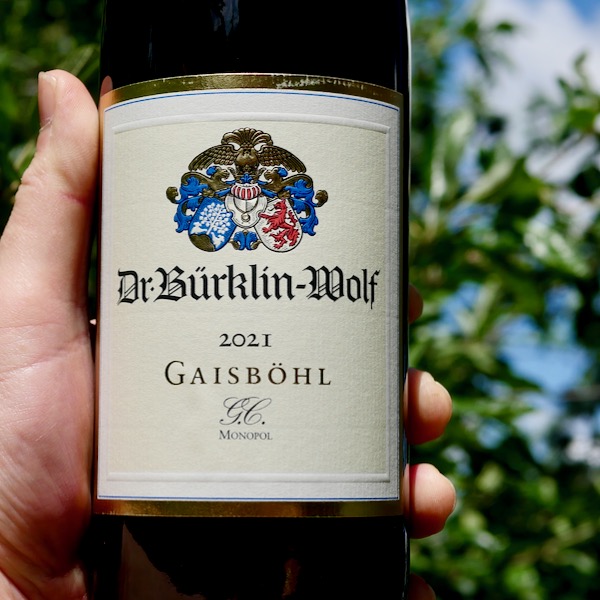 Dr Bürklin-Wolf Riesling Ruppertsberger 'Gaisböhl' Grand Cru 2021