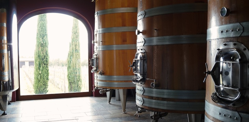 Le Potazzine Winery in Montalcino, Tuscany