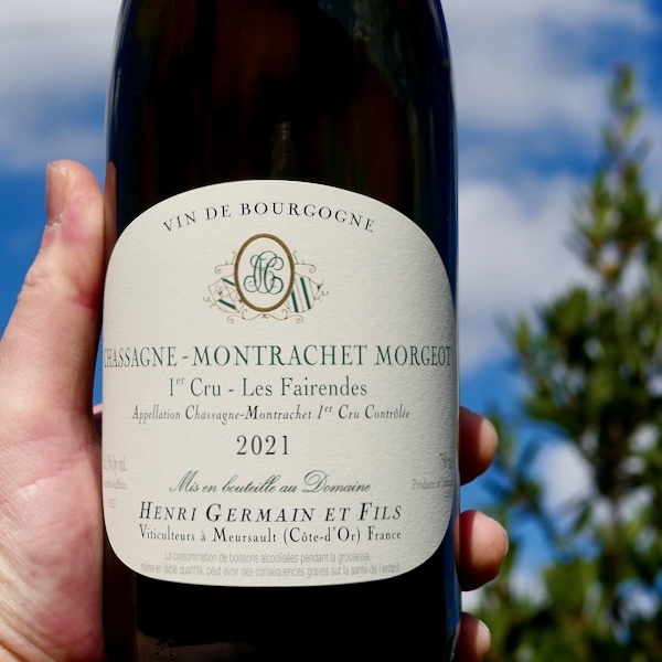 Domaine Henri Germain Chassagne-Montrachet 1er Cru 'Morgeot Les ...