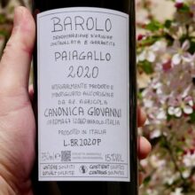 Giovanni Canonica Barolo 'Paiagallo' 2020