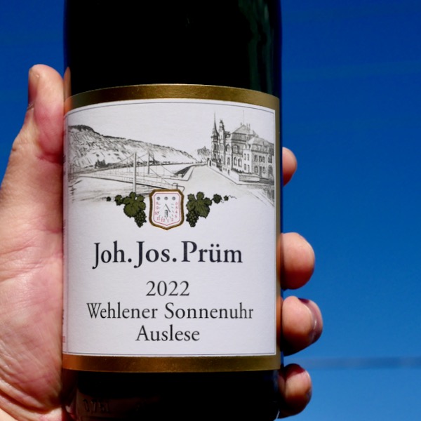 Joh Jos Prüm Wehlener Sonnenuhr Auslese Riesling 2022 - WINE DECODED