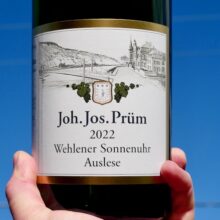 Joh Jos  Prüm Wehlener Sonnenuhr Auslese Riesling MAGNUM 2022