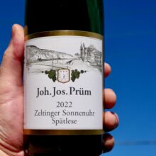 Joh Jos  Prüm Zeltinger Sonnenuhr Spätlese Riesling 2022