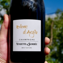Champagne Vouette et Sorbée Blanc d'Argile Blanc de Blancs (Base 2020) NV