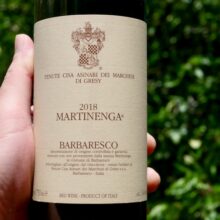 Marchesi di Grésy Barbaresco 'Martinenga' 2018