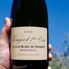 Domaine de la Vougeraie Vougeot 1er Cru 'Le Clos Blanc de Vougeot' Monopole 2022