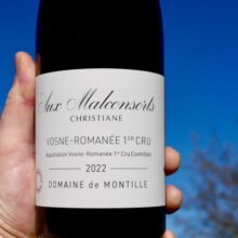Domaine de Montille Vosne-Romanée 1er Cru 'Aux Malconsorts-Christiane' 2022