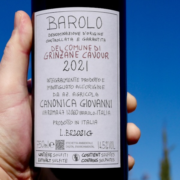 Giovanni Canonica Barolo 'Grinzane Cavour' 2022 - WINE DECODED