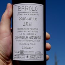 Giovanni Canonica Barolo 'Paiagallo' 2021