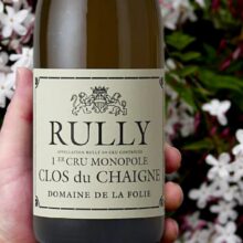 Domaine de la Folie Rully Blanc 1er Cru ‘Clos du Chaigne' Monopole 2023