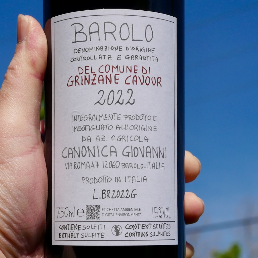 ワイン Barolo DOCG Grinzane Cavour 2022 Giovanni Canonica Barolo 'Grinzane Cavour' 2022 - WINE DECODED